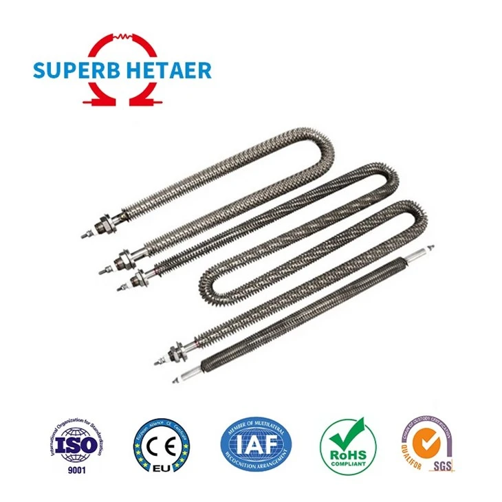 Industrial Air Finned Tubular Heater For Dryers And Ovens
