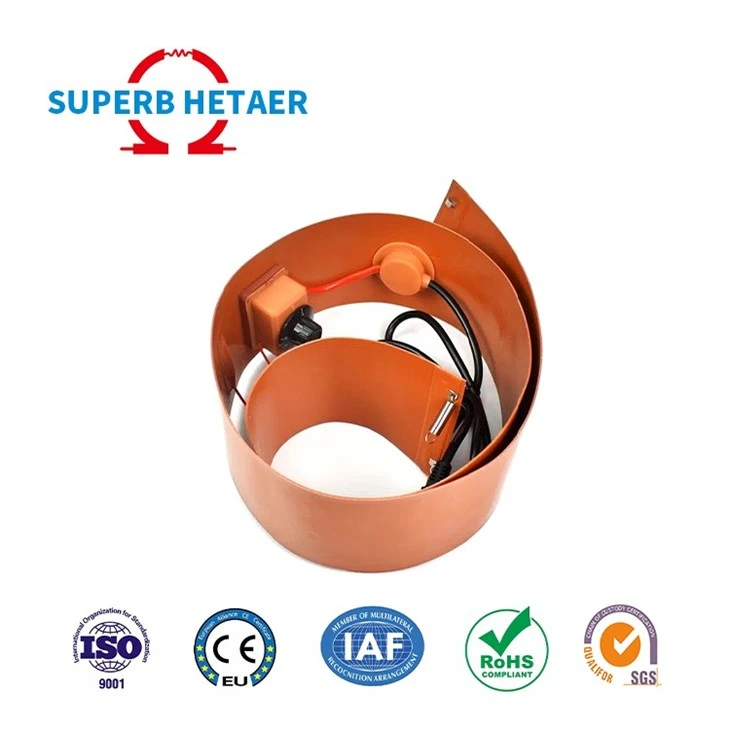 Silicone Rubber Fiberglass Flexible Heater