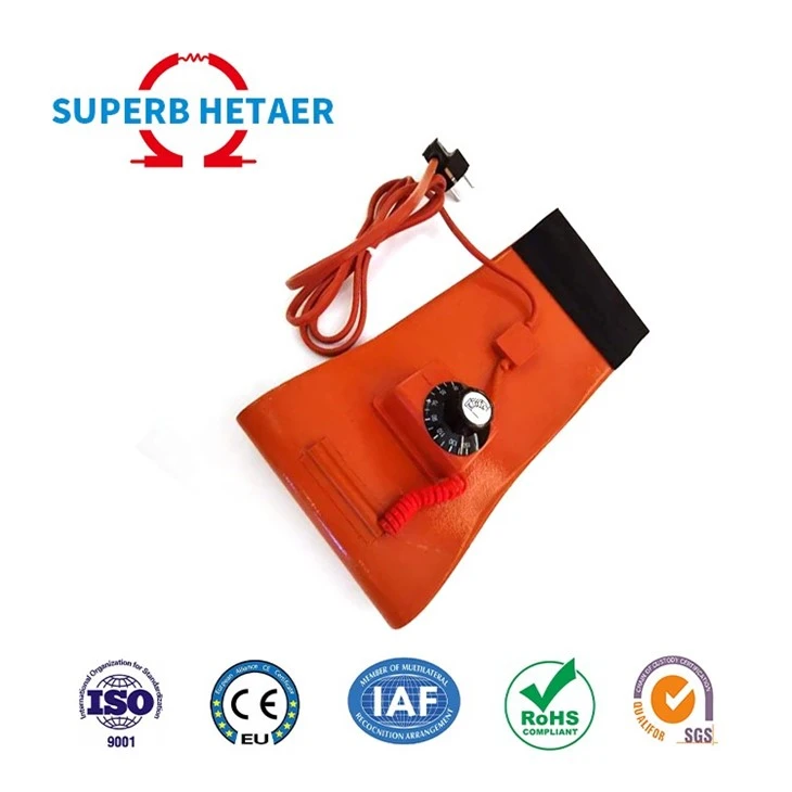 Silicone Rubber Fiberglass Flexible Heater