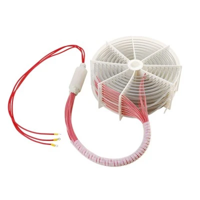 מחמם טבילה חשמלי בצורת סליל תפלון (PTFE).